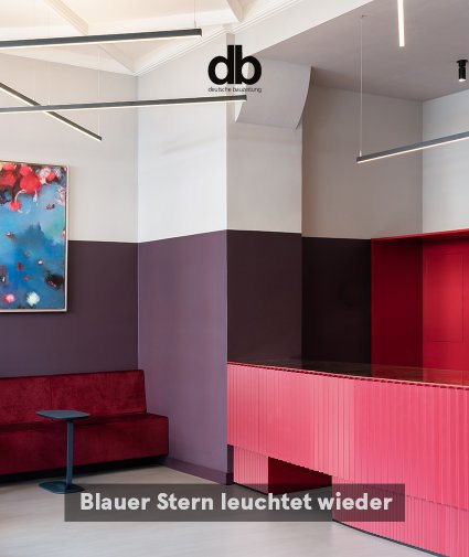 Deutsche Bauzeitung dbz - Yorck Blauer Stern - 17.05.2021